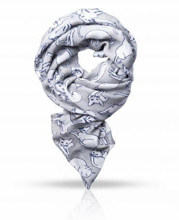 Платок Женский SS.KV-CATS/GREY